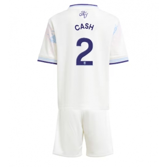 Billige Fotballdrakt Aston Villa Matty Cash #2 Replika Tredjedraktsett Barn 2025-26 Kortermet (med bukser)